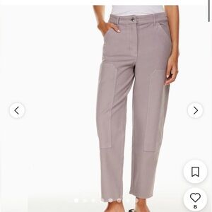Aritzia Wilfred Free Brennan Utility Pant in Slate Purple
